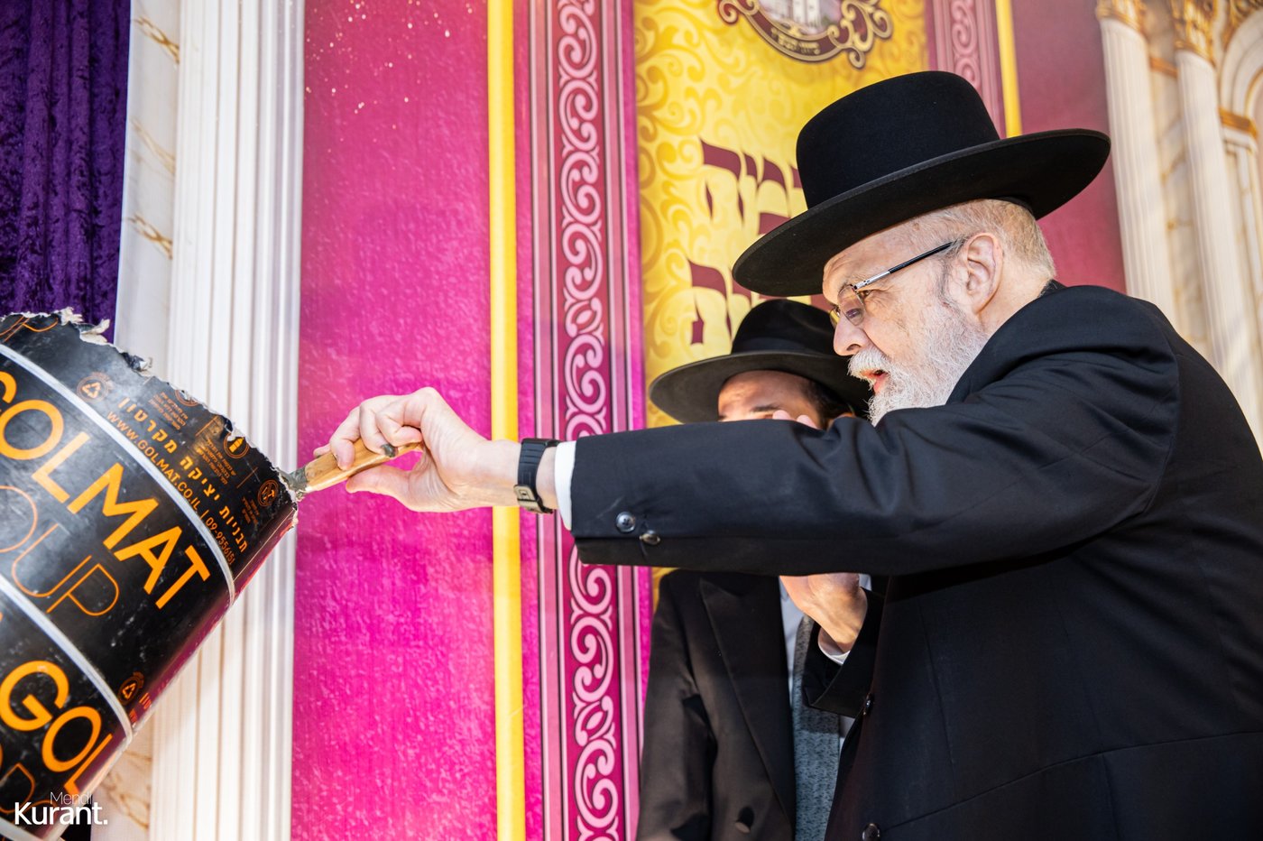 הנחת אבן הפינה לישיבה לצעירים היכל משה