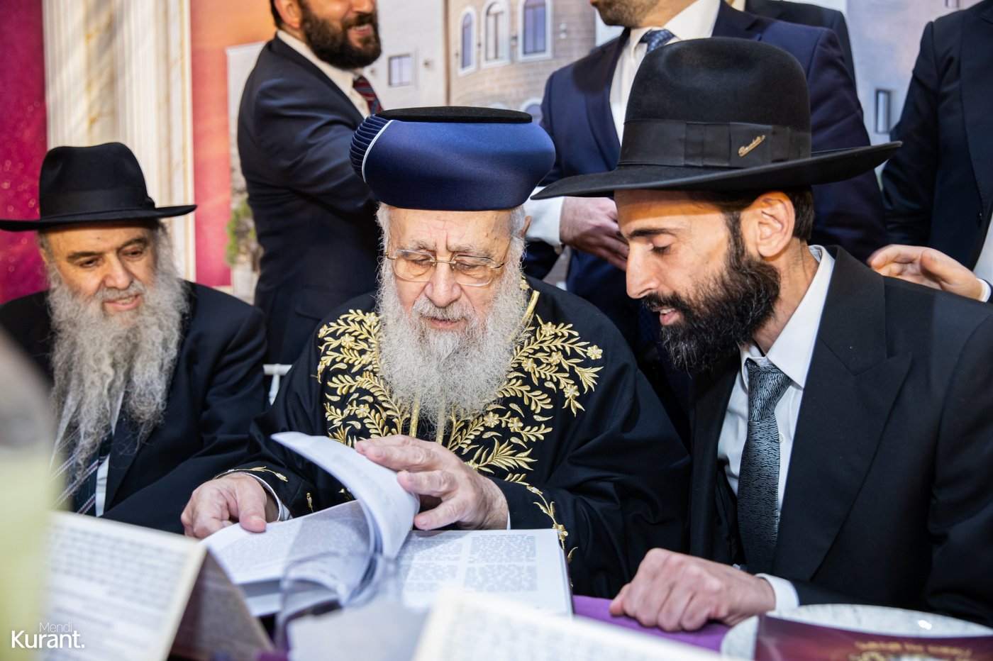 הנחת אבן הפינה לישיבה לצעירים היכל משה