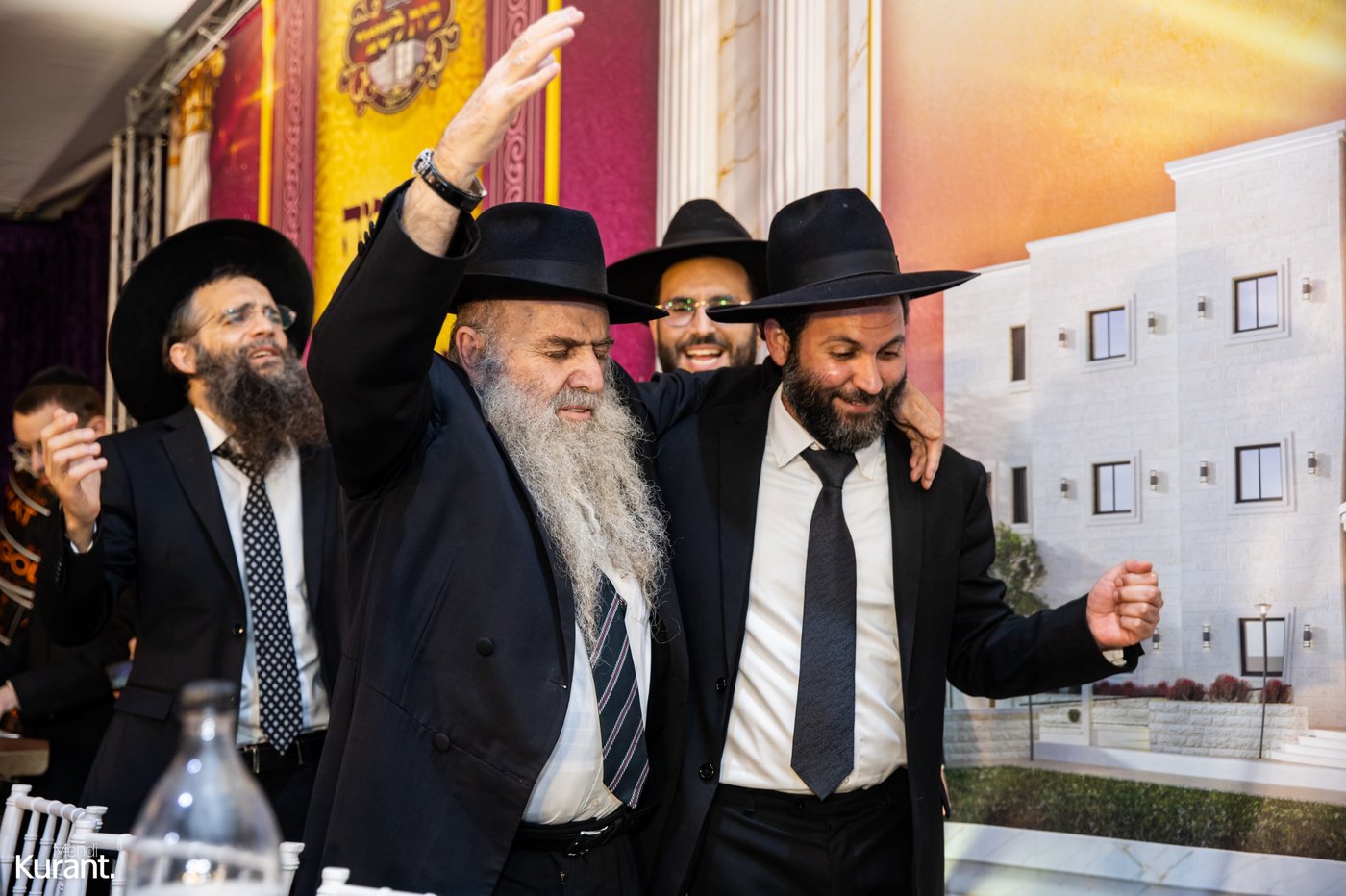 הנחת אבן הפינה לישיבה לצעירים היכל משה