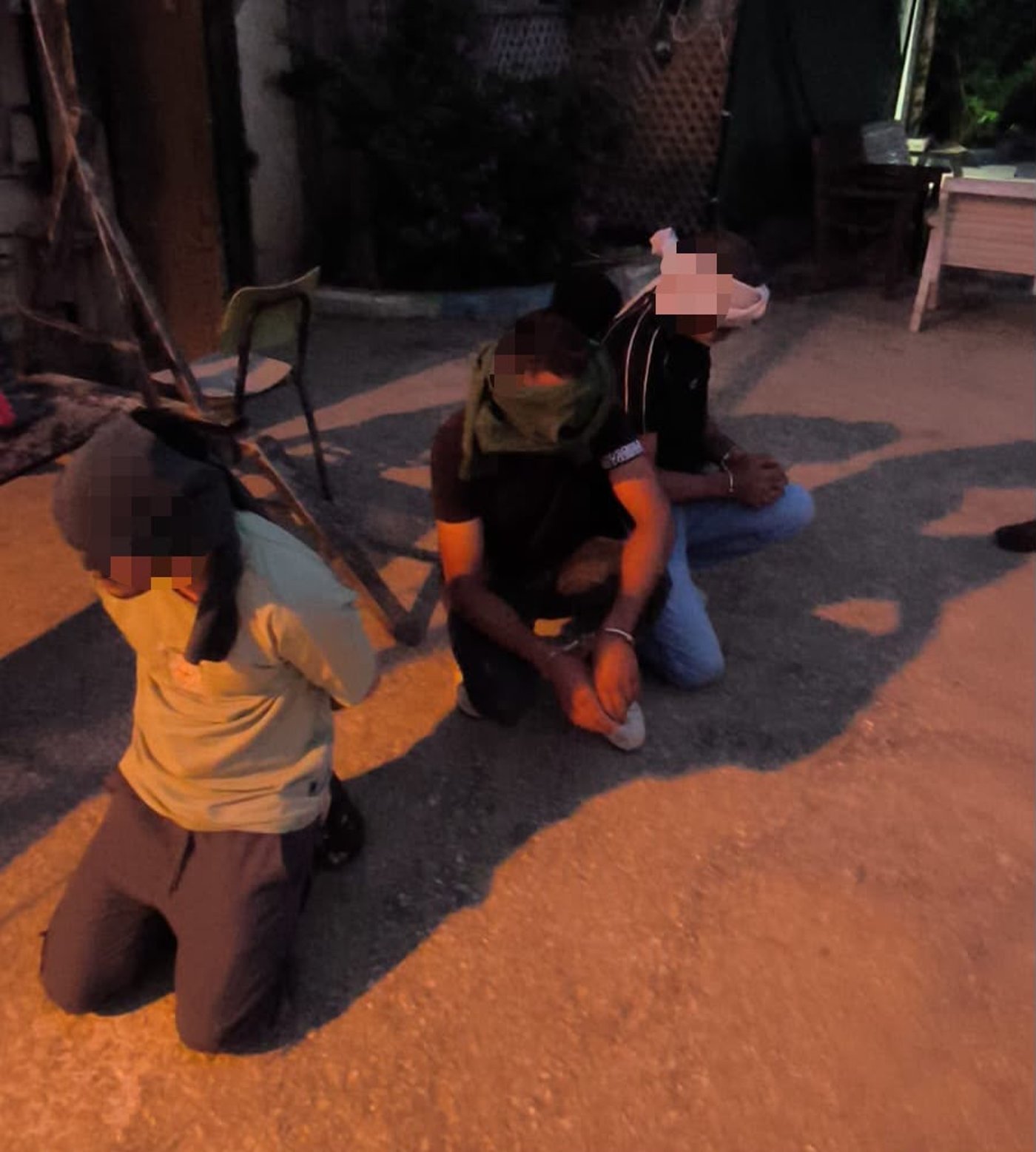 חוות סוסים הפכה למחבוא: 4 שב"חים נתפסו עם 2 אקדחים טעונים