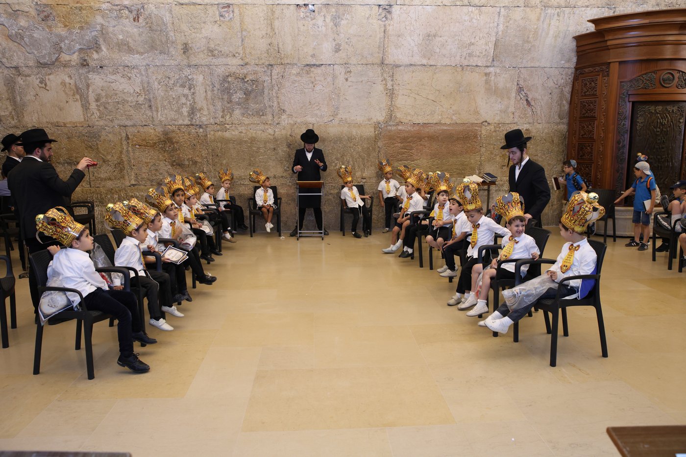 מסיבת סידור לתלמידי 'תורת השם' רמת בית שמש ד'