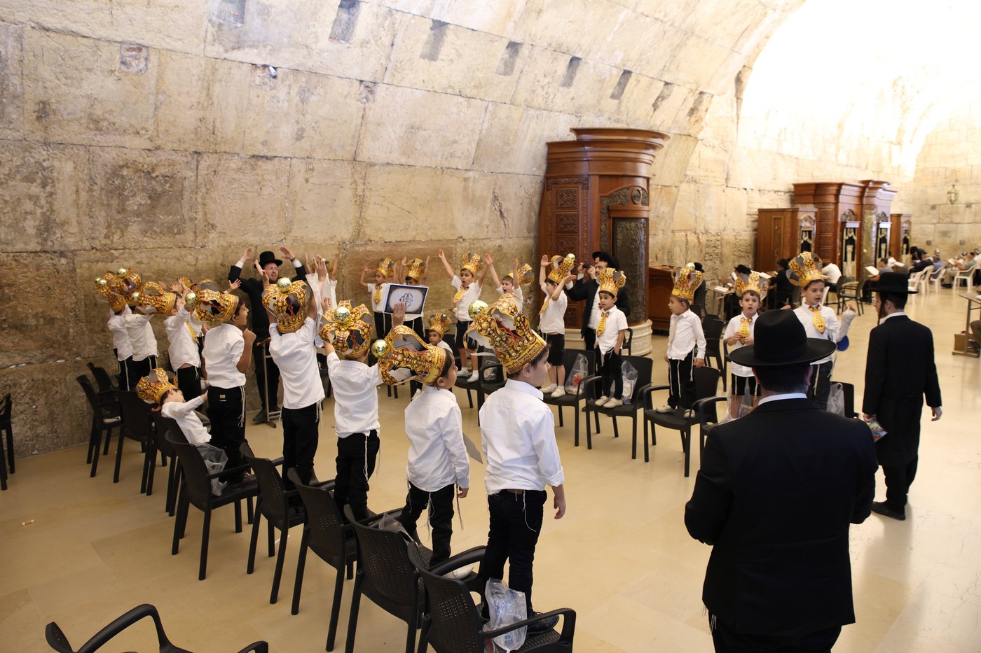 מסיבת סידור לתלמידי 'תורת השם' רמת בית שמש ד'