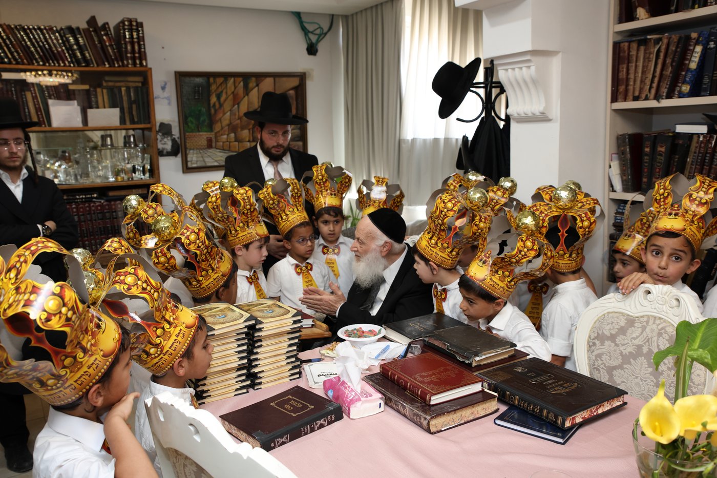 מסיבת סידור לתלמידי 'תורת השם' רמת בית שמש ד'