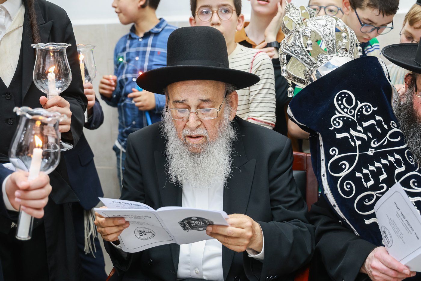  הכנסת ס"ת לקהילת 'עדת ישראל' בחיפה