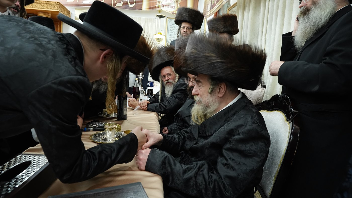 שמחת שבע הברכות בצאנז ז'ימגראד