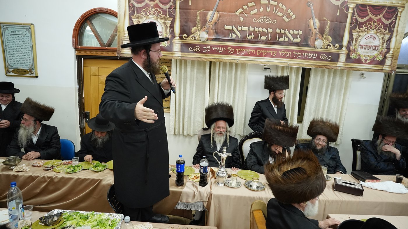 שמחת שבע הברכות בצאנז ז'ימגראד