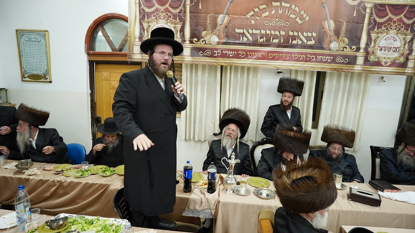 שמחת שבע הברכות בצאנז ז'ימגראד