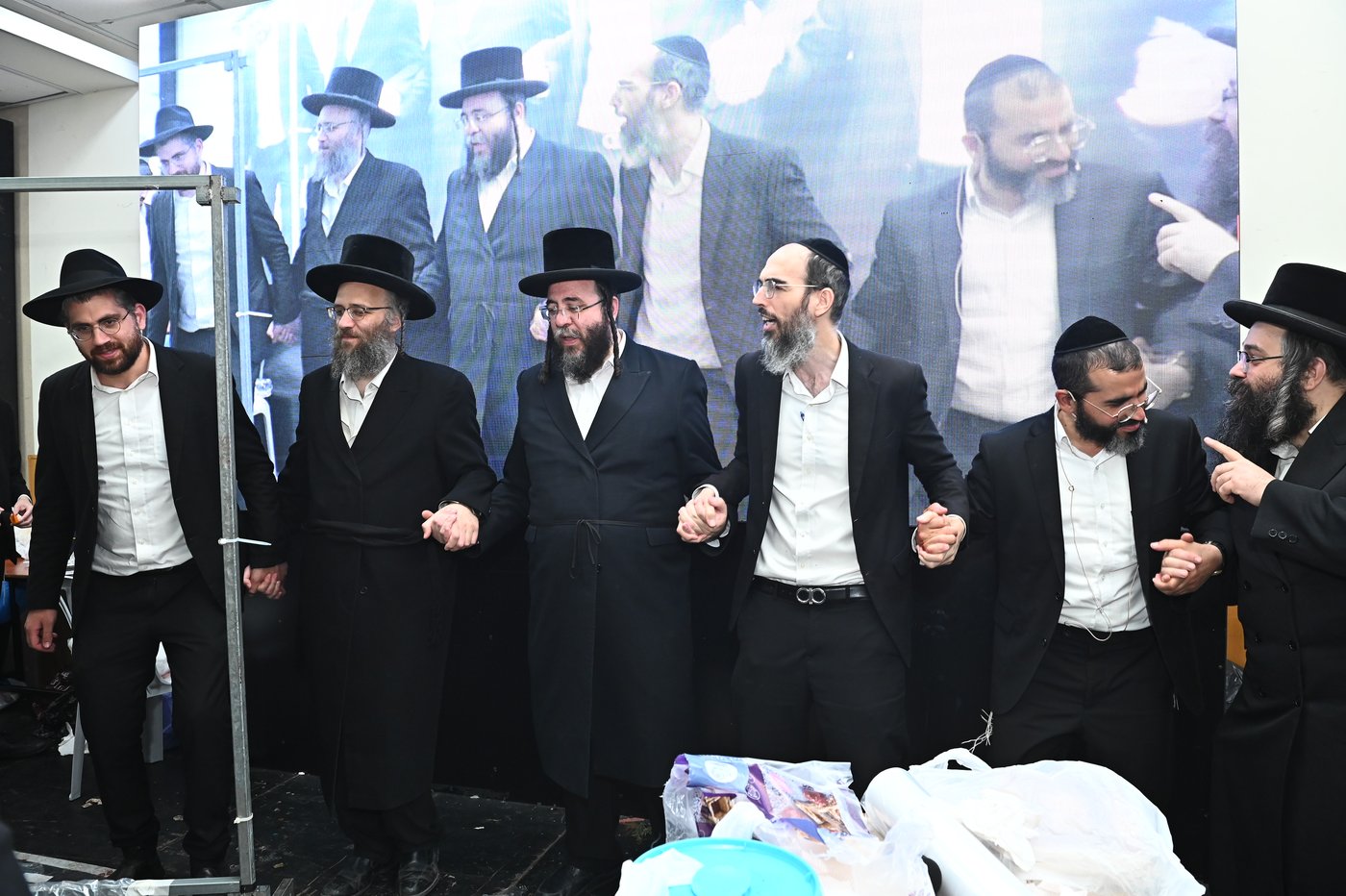 מעמד שחיטת כבש בבני ברק