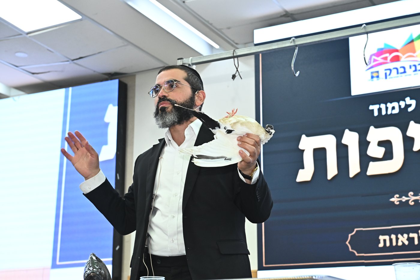 מעמד שחיטת כבש בבני ברק