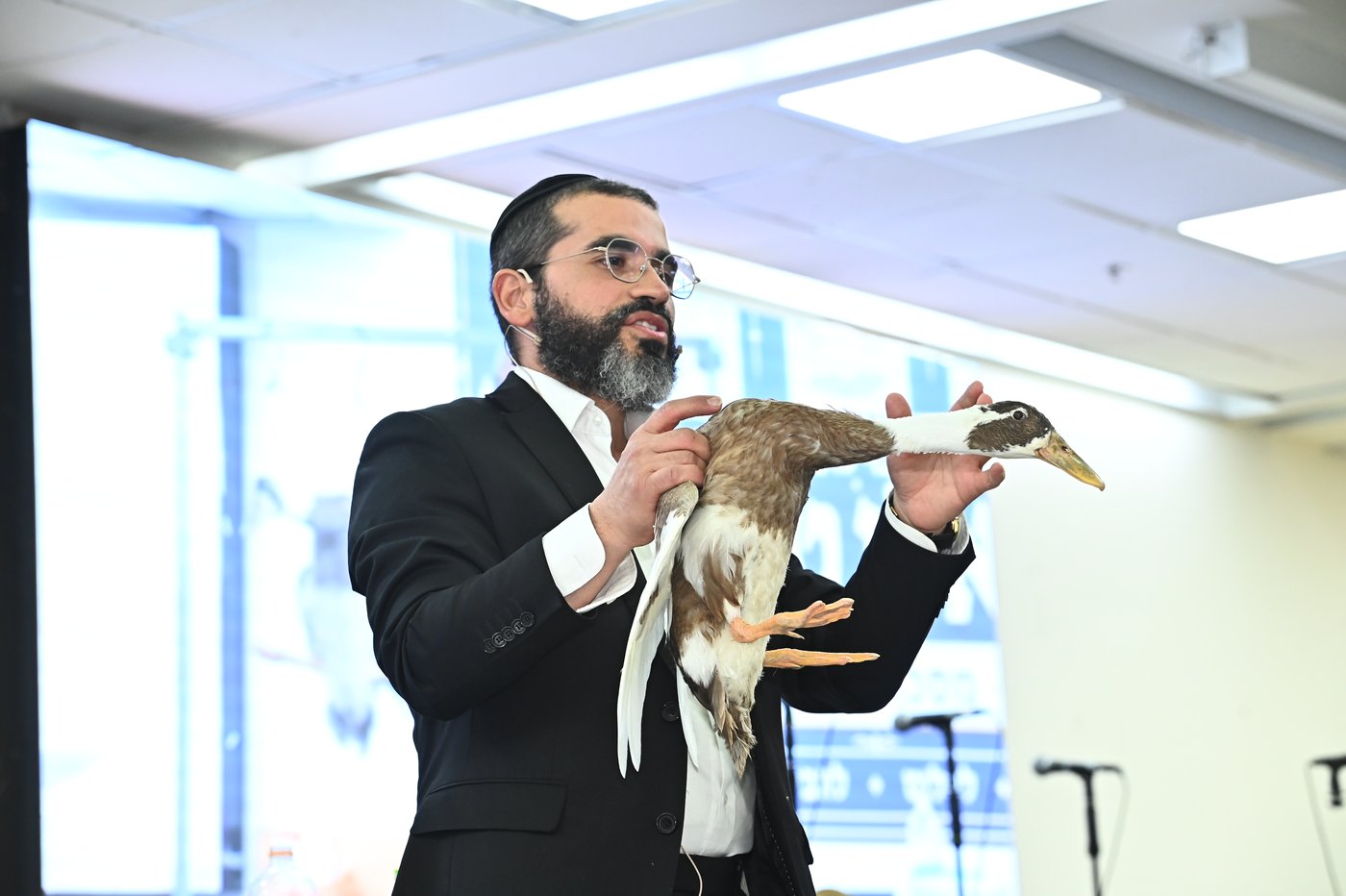 מעמד שחיטת כבש בבני ברק