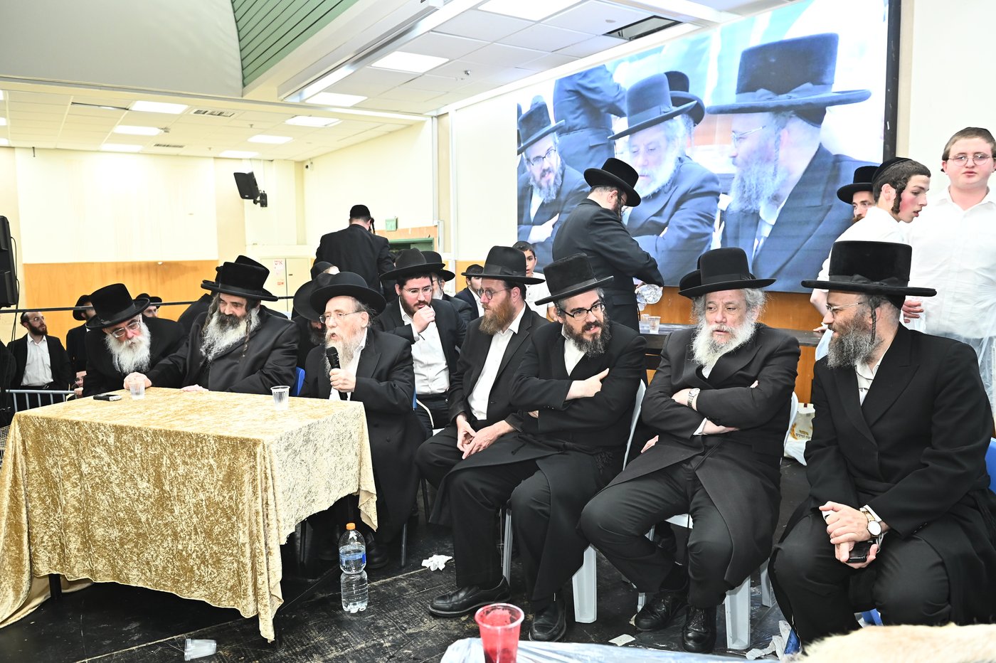 מעמד שחיטת כבש בבני ברק