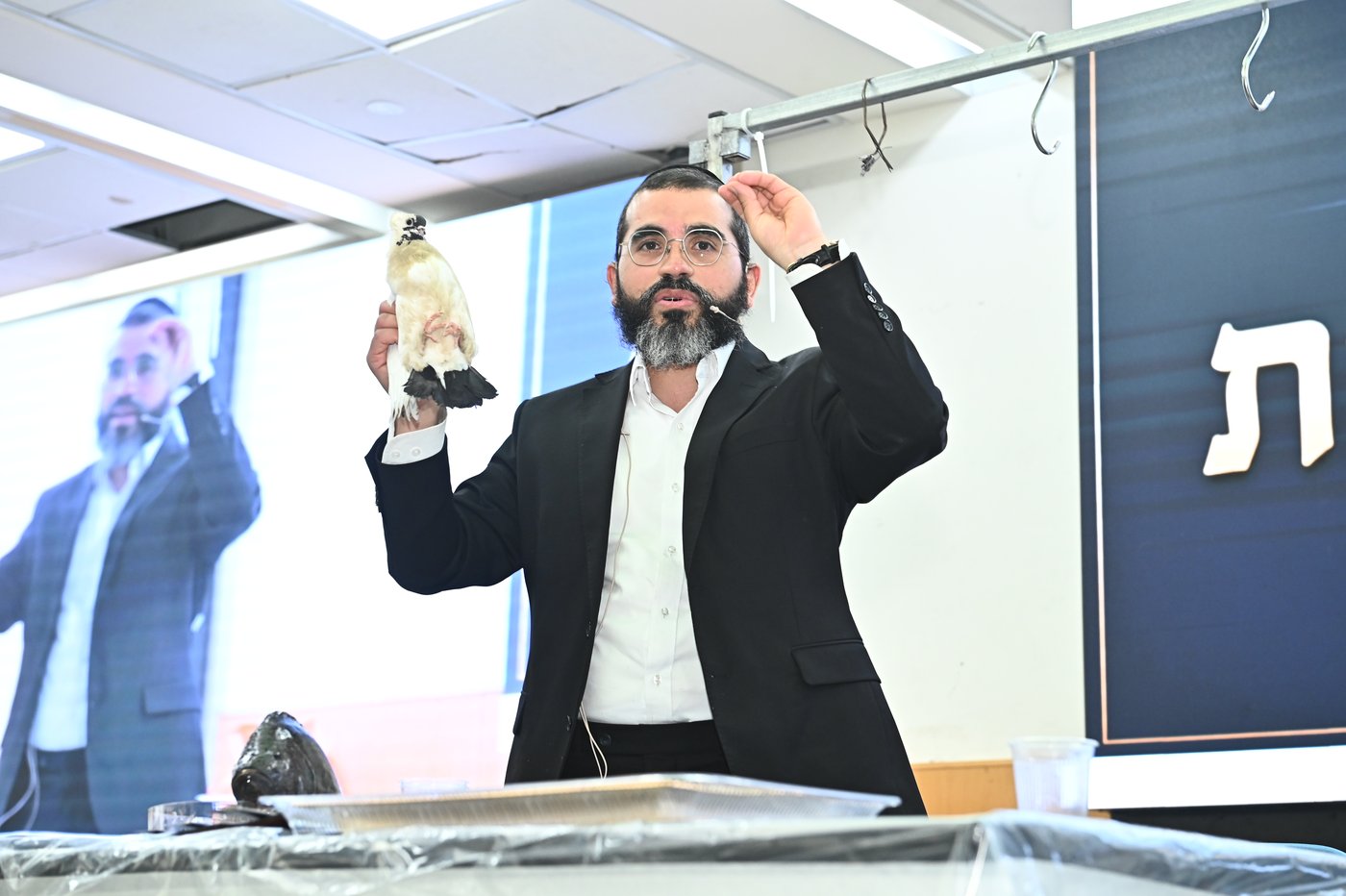 מעמד שחיטת כבש בבני ברק