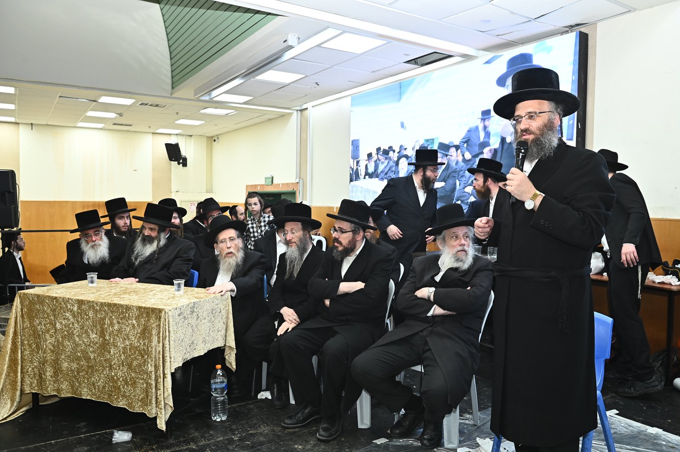 מעמד שחיטת כבש בבני ברק