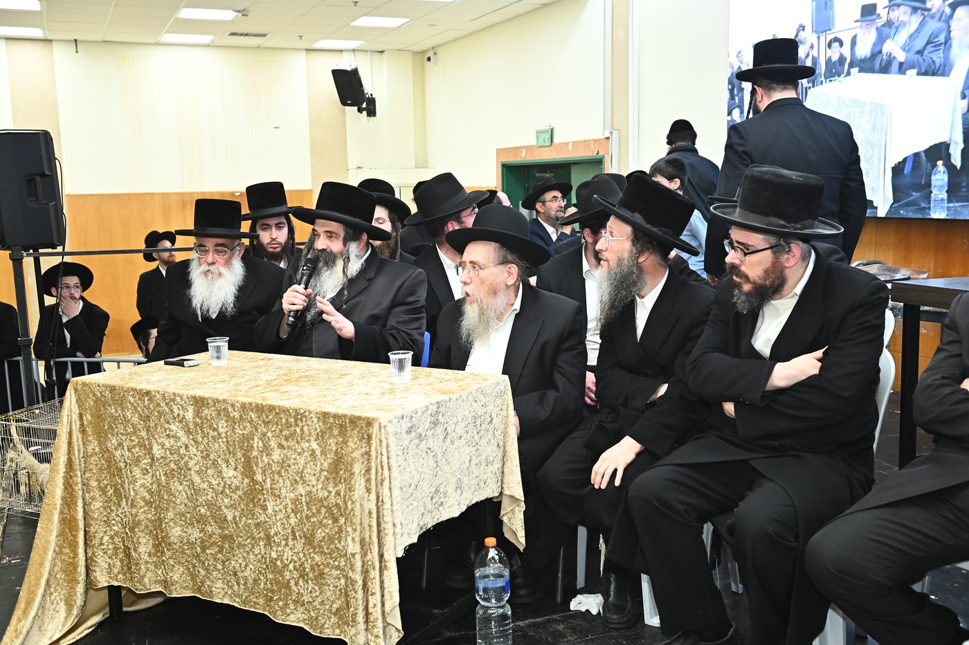 מעמד שחיטת כבש בבני ברק