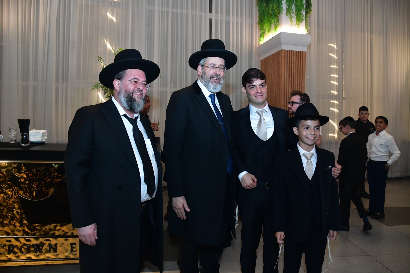 בר מצווה לנכד הגאון רבי יצחק כהן