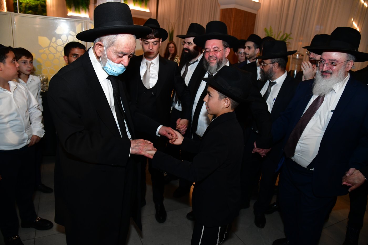 בר מצווה לנכד הגאון רבי יצחק כהן