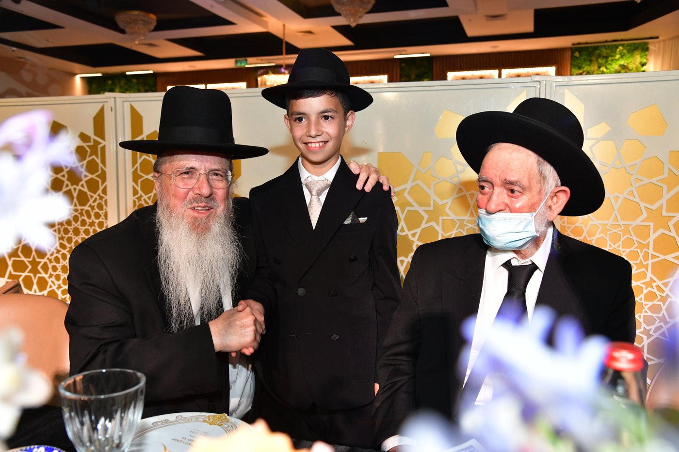 בר מצווה לנכד הגאון רבי יצחק כהן