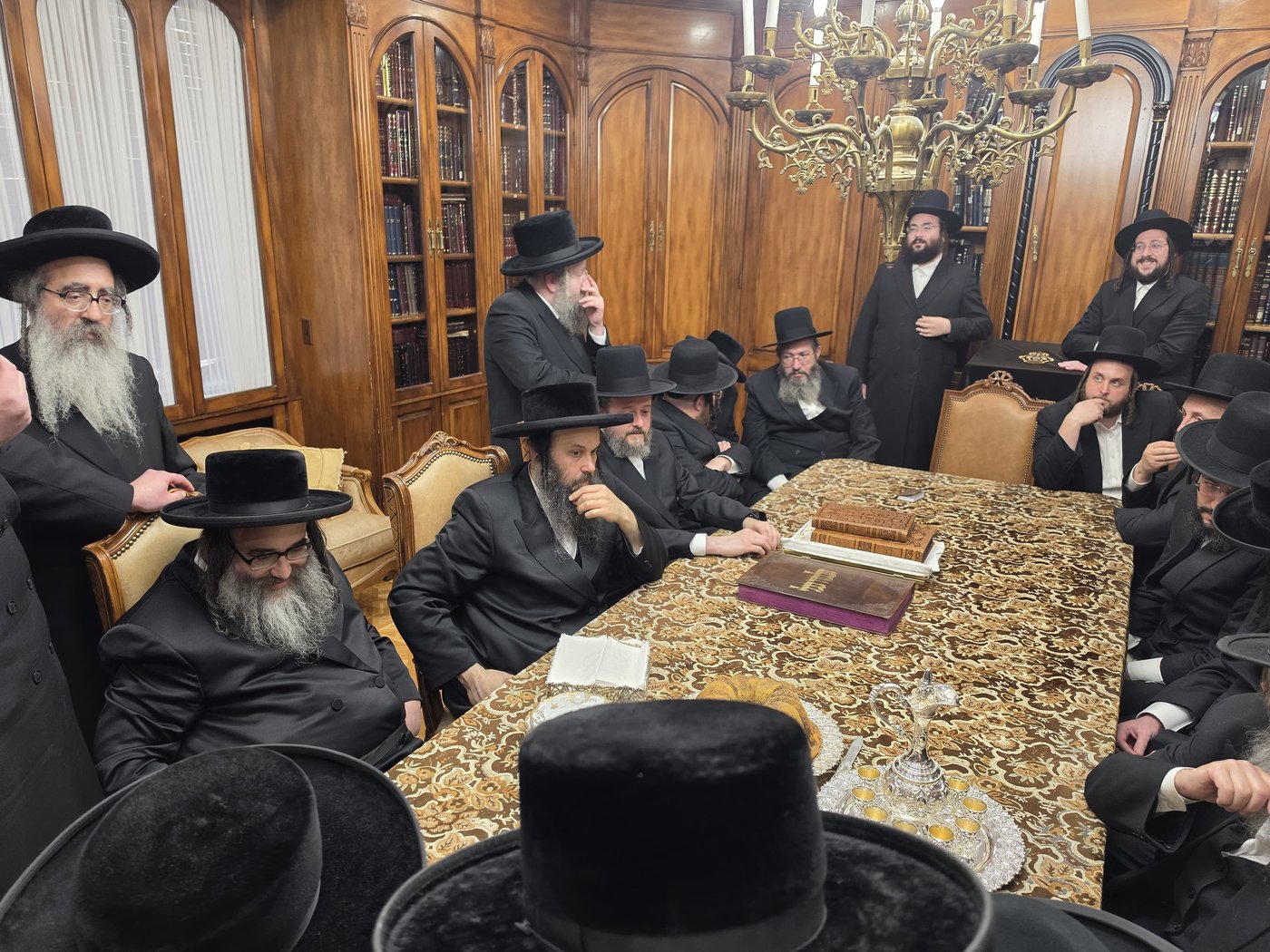 המעמד במעונו של האדמו"ר מסאטמר