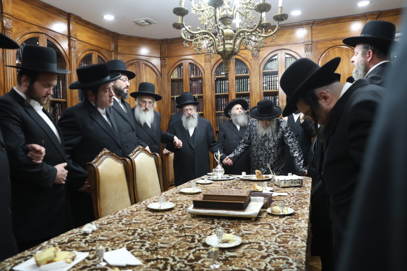 המעמד במעונו של האדמו"ר מסאטמר