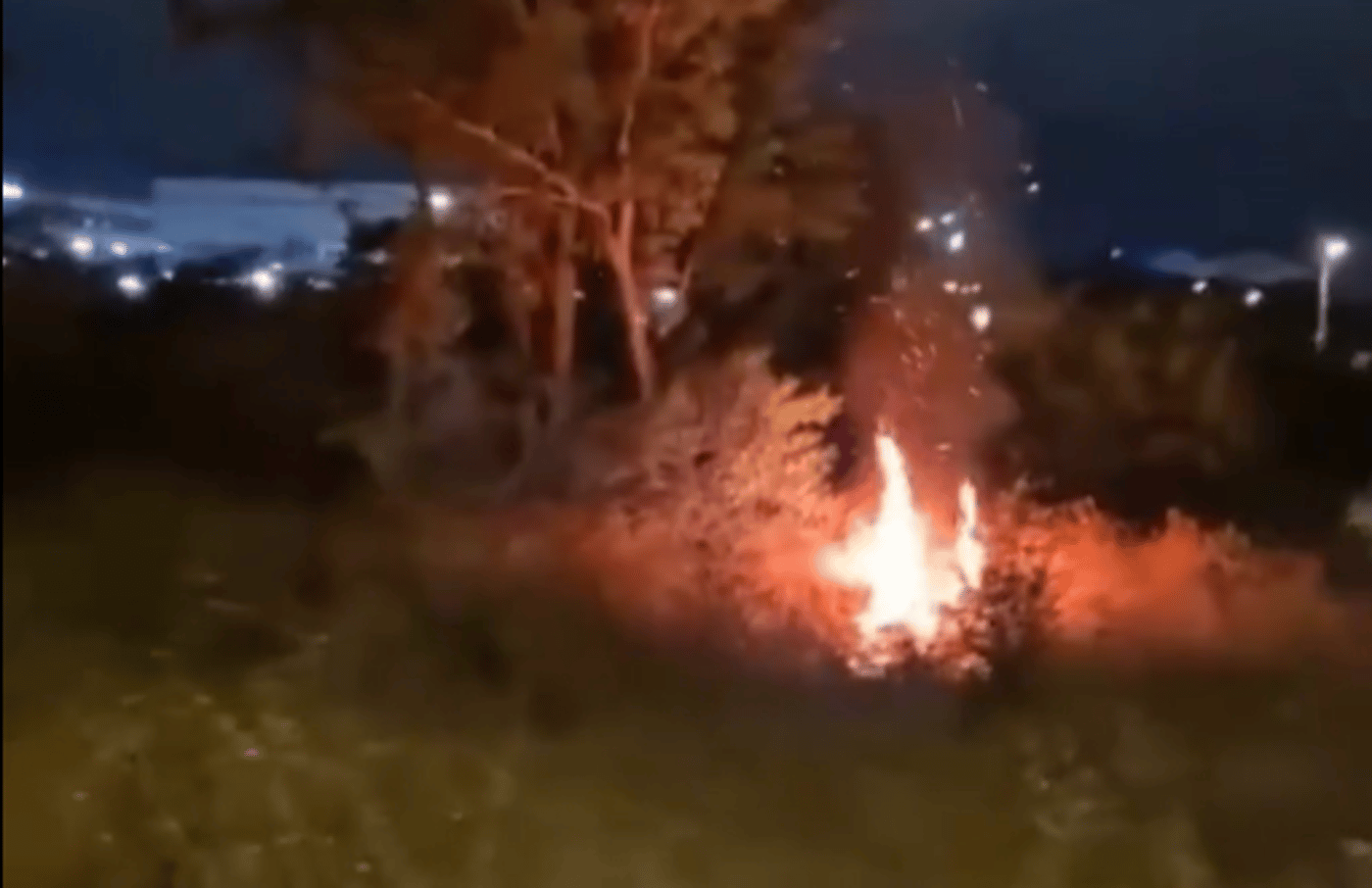 כתב אישום: הצית צמחיה ליד תחנת המשטרה במחאה על מעצר תלמיד ישיבה