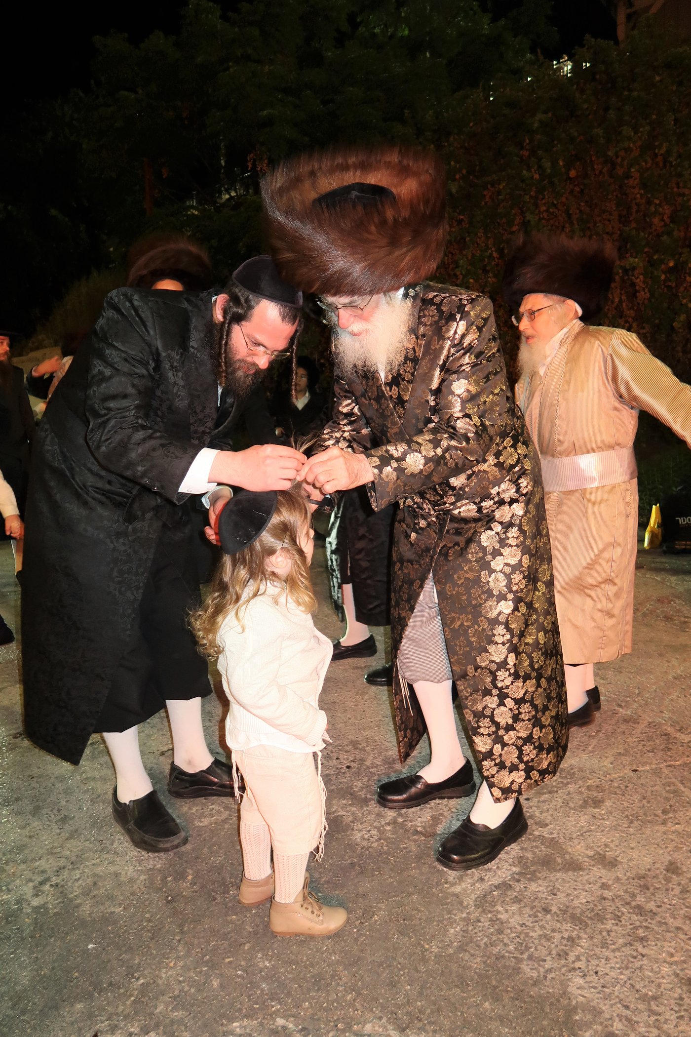 האדמו"ר מספינקא ירושלים מוצ"ש במירון