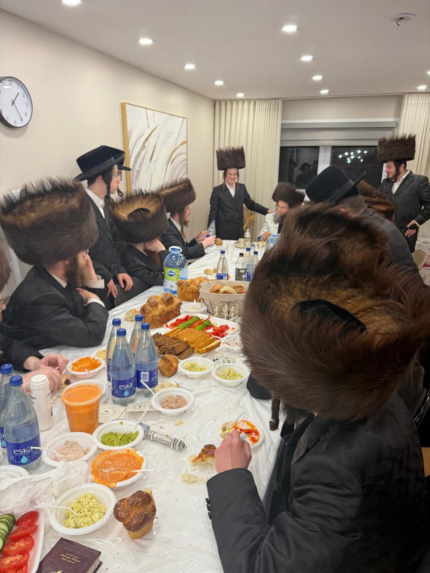 האדמו"ר מקרעטשניף סיגעט וויליאמסבורג בביקור בקנדה