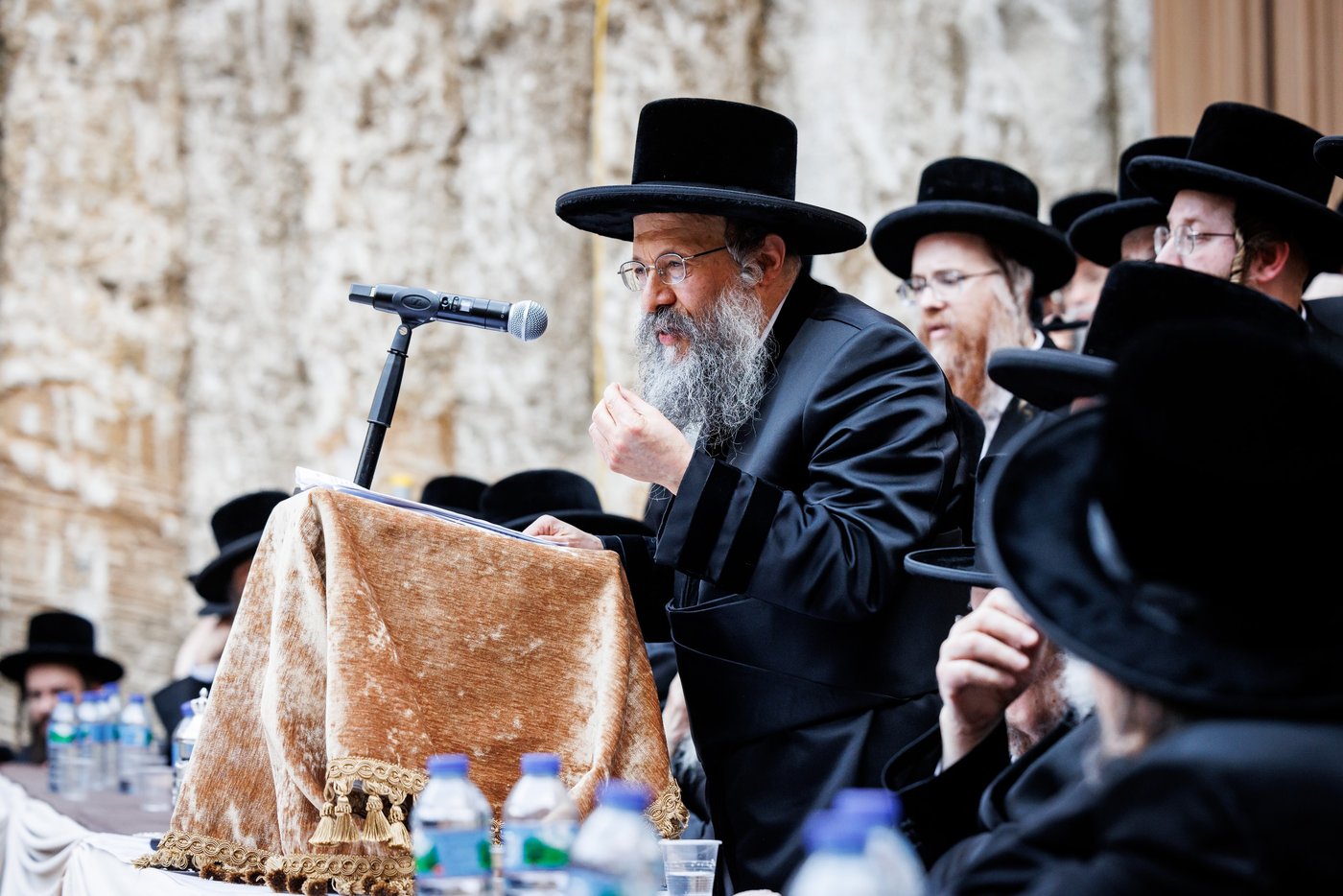 האדמו"ר מבאבוב 45 בביקור הוד בלונדון