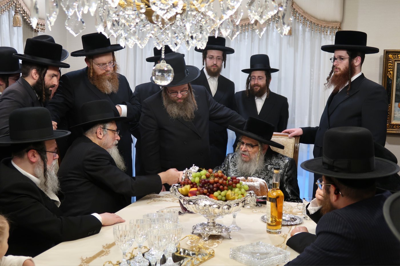 האדמו"ר מסאטמר אצל הנגיד ר' מרדכי קאהן