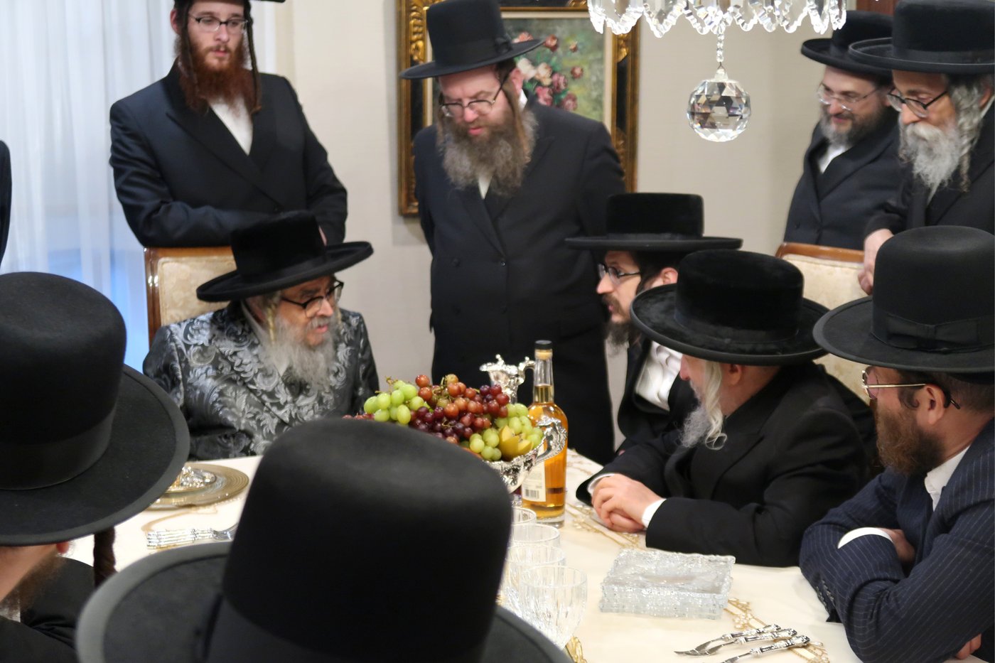 האדמו"ר מסאטמר אצל הנגיד ר' מרדכי קאהן