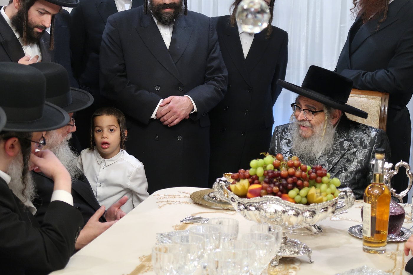 האדמו"ר מסאטמר אצל הנגיד ר' מרדכי קאהן
