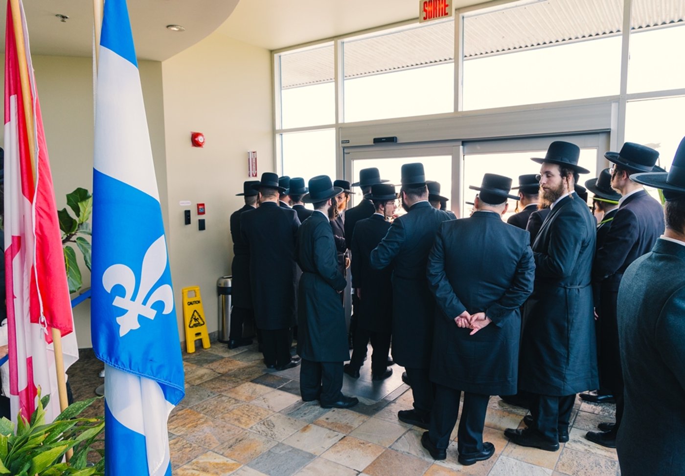 האדמו"ר מסאטמר בביקור הוד במונטריאול