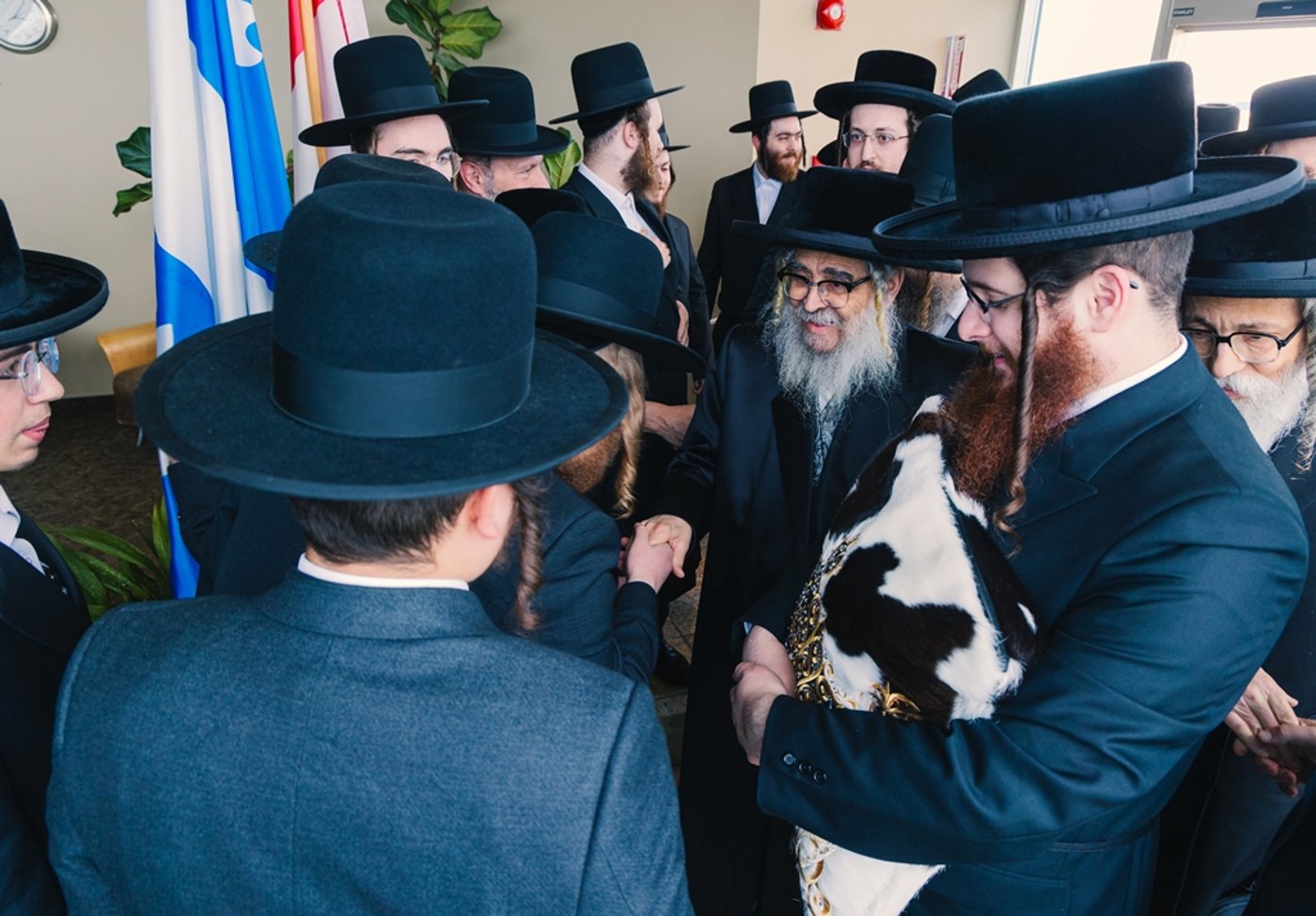 האדמו"ר מסאטמר בביקור הוד במונטריאול