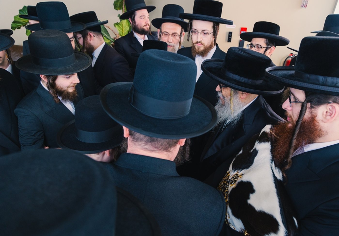 האדמו"ר מסאטמר בביקור הוד במונטריאול