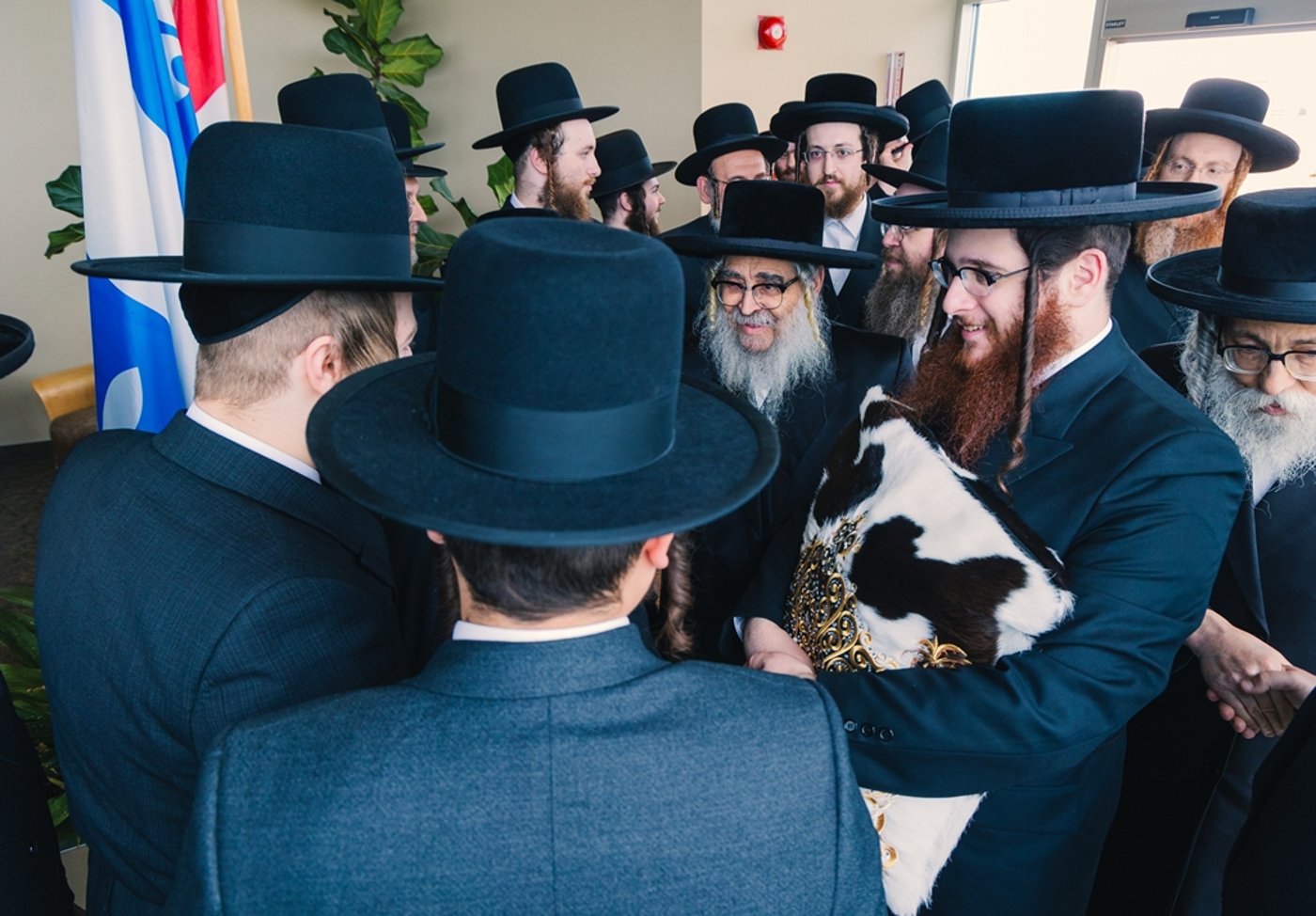 האדמו"ר מסאטמר בביקור הוד במונטריאול