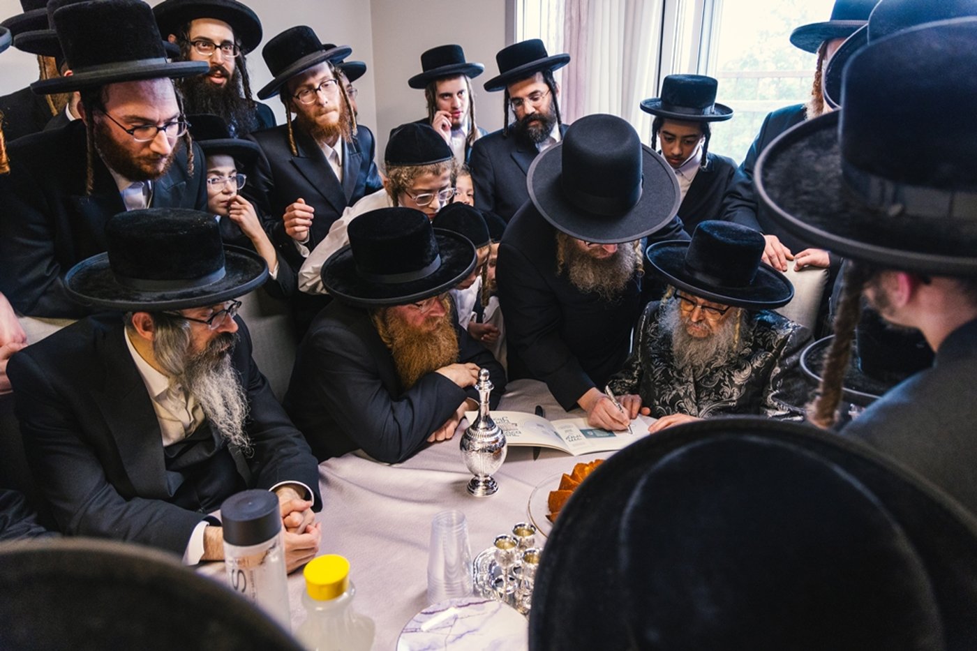 האדמו"ר מסאטמר בביקור הוד במונטריאול