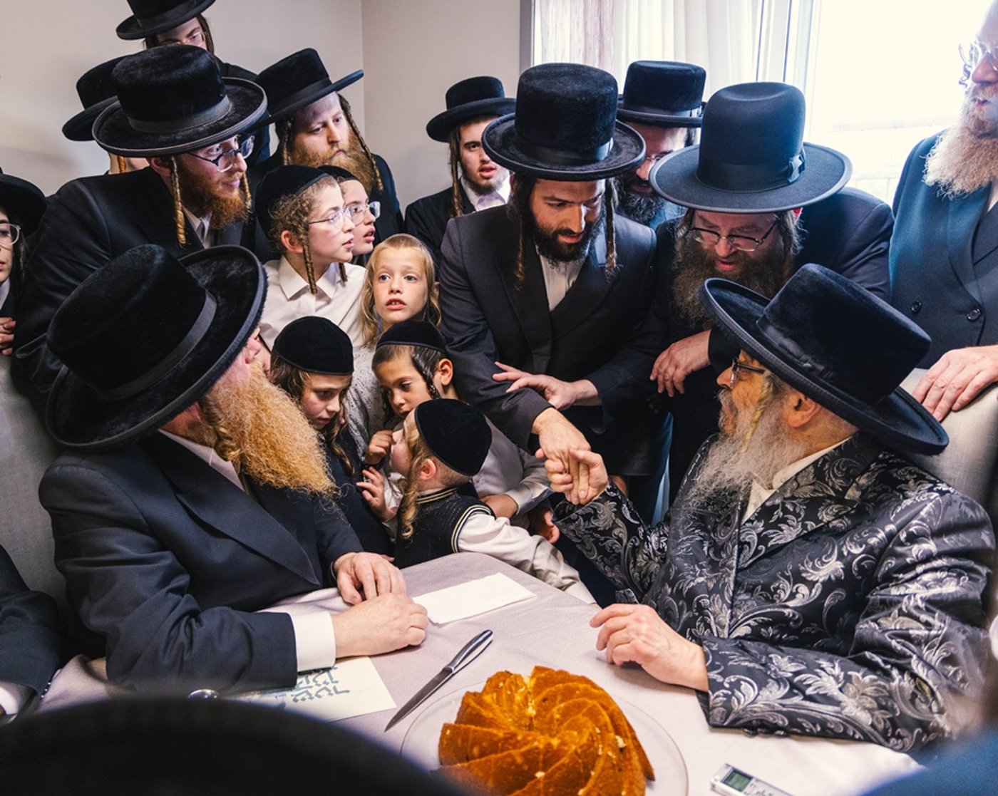 האדמו"ר מסאטמר בביקור הוד במונטריאול