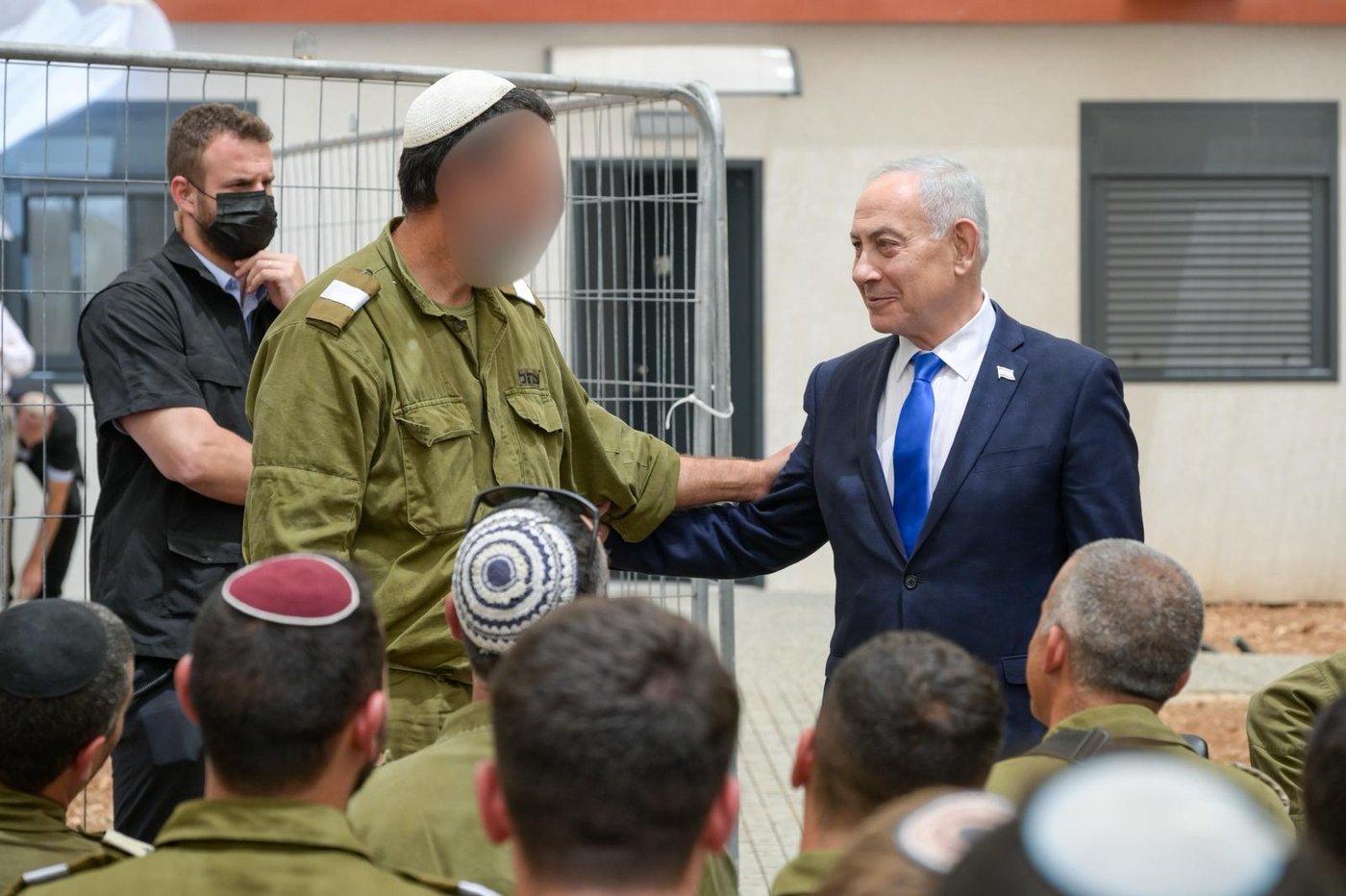 נתניהו במפגש עם קורס קצינים קרביים במילואים