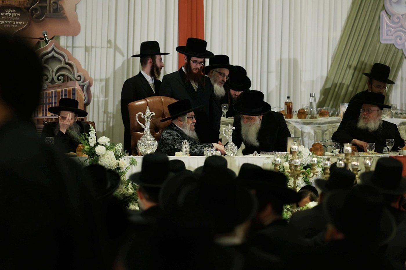 האדמו"ר מסאטמר בסיום מסכת שבת במונטריאול