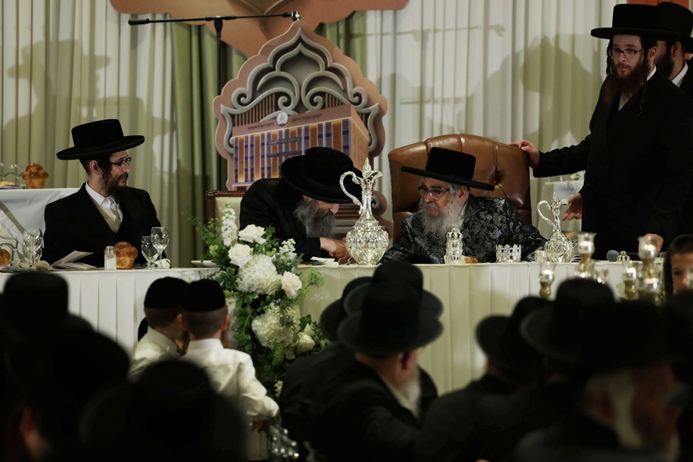 האדמו"ר מסאטמר בסיום מסכת שבת במונטריאול