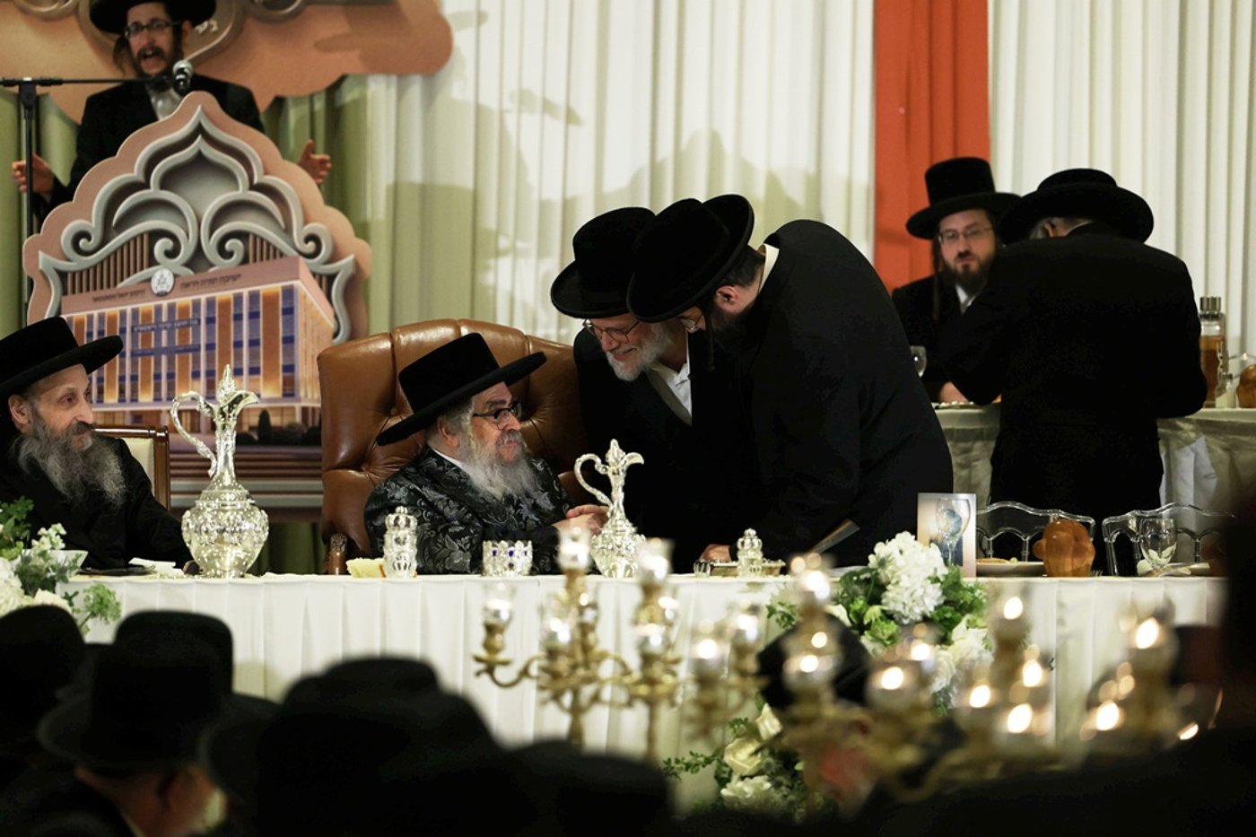האדמו"ר מסאטמר בסיום מסכת שבת במונטריאול