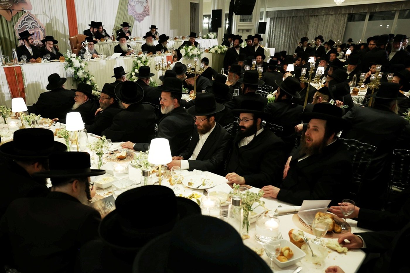 האדמו"ר מסאטמר בסיום מסכת שבת במונטריאול