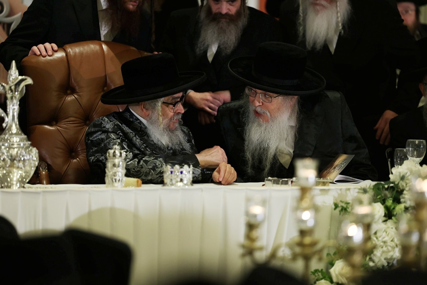 האדמו"ר מסאטמר בסיום מסכת שבת במונטריאול