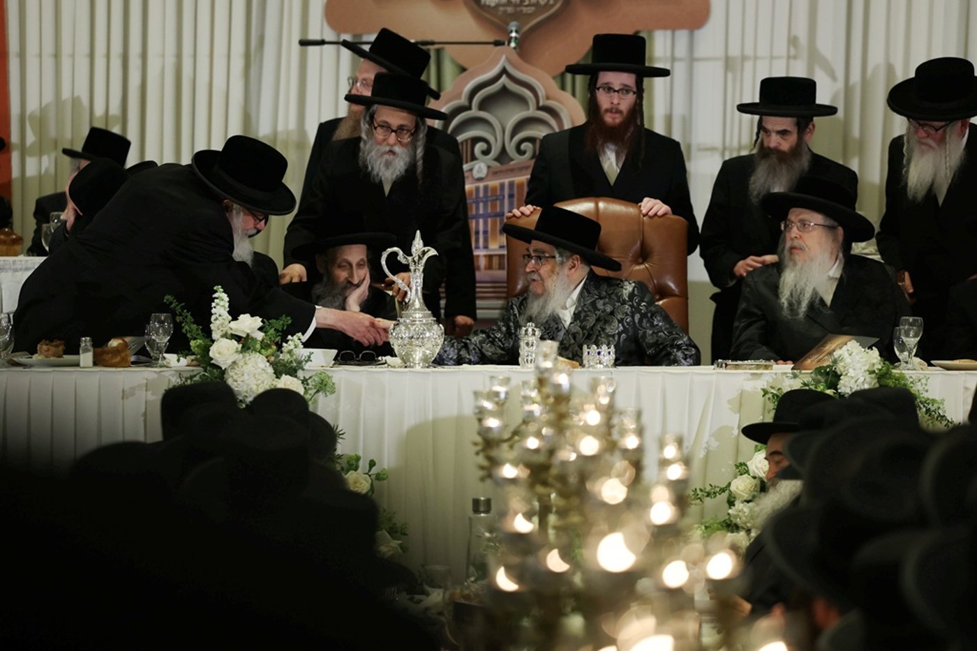 האדמו"ר מסאטמר בסיום מסכת שבת במונטריאול