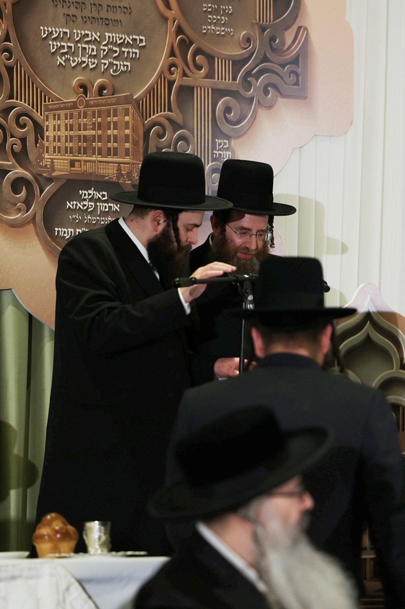 האדמו"ר מסאטמר בסיום מסכת שבת במונטריאול
