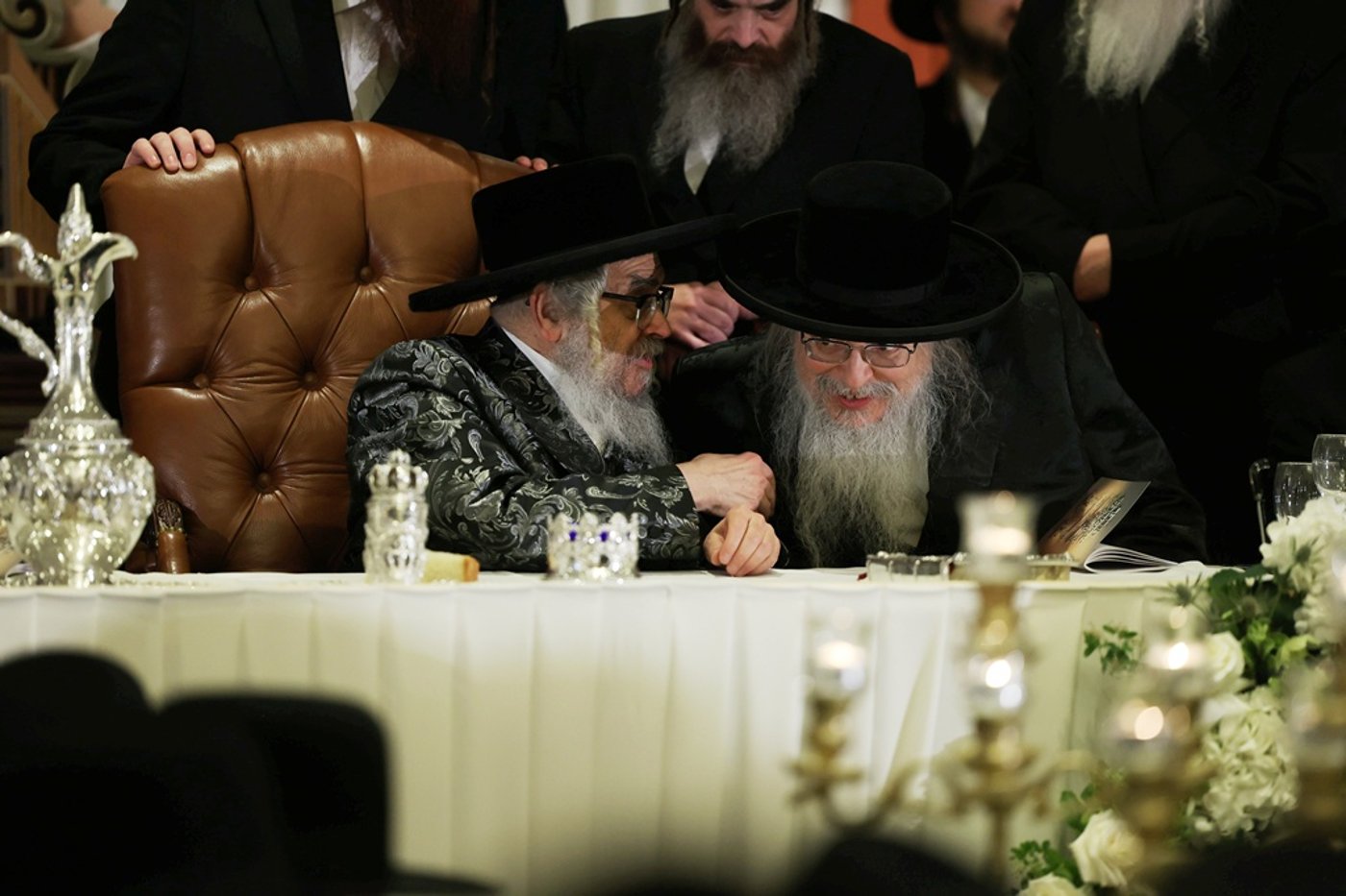 האדמו"ר מסאטמר בסיום מסכת שבת במונטריאול