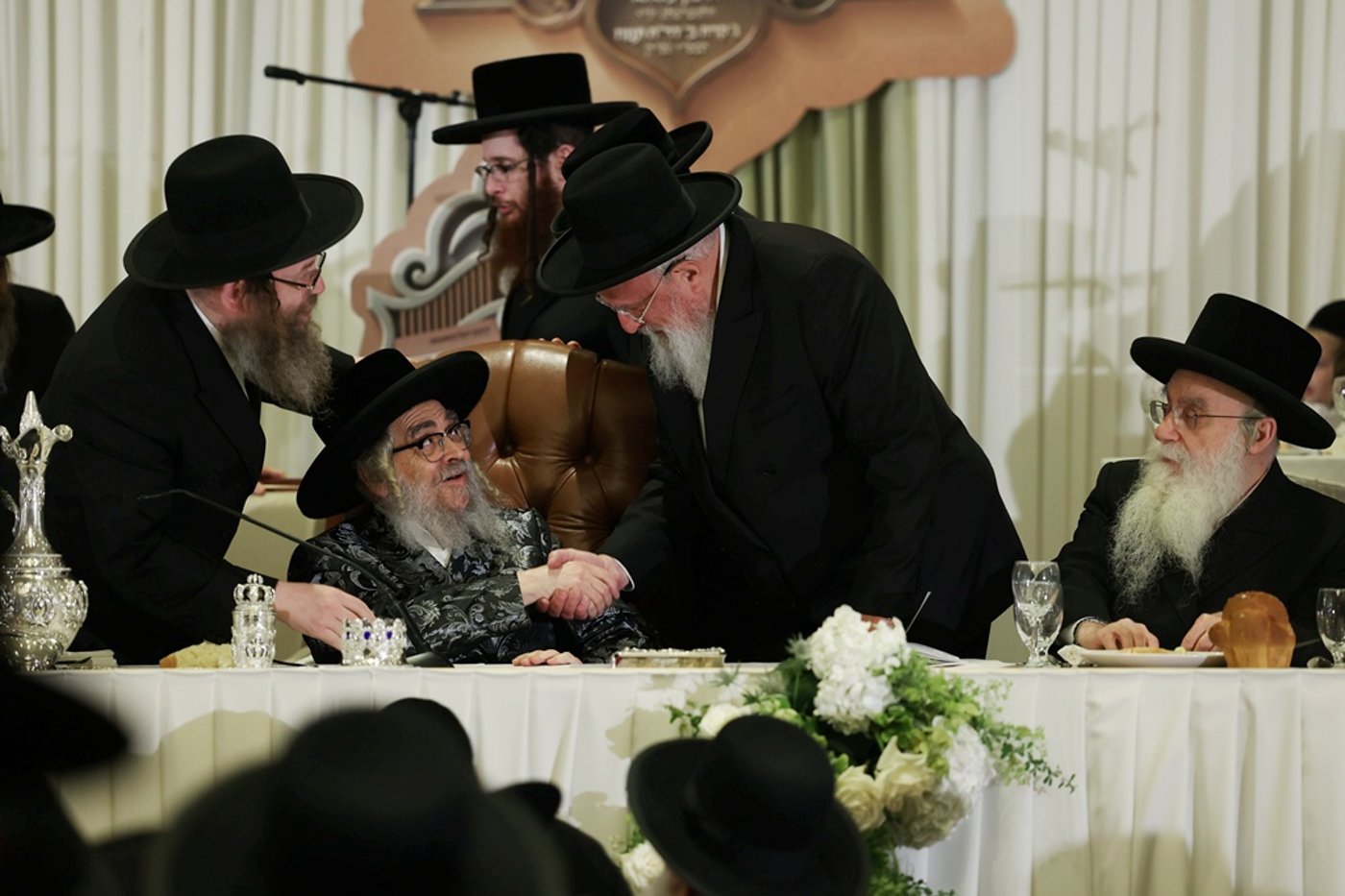 האדמו"ר מסאטמר בסיום מסכת שבת במונטריאול