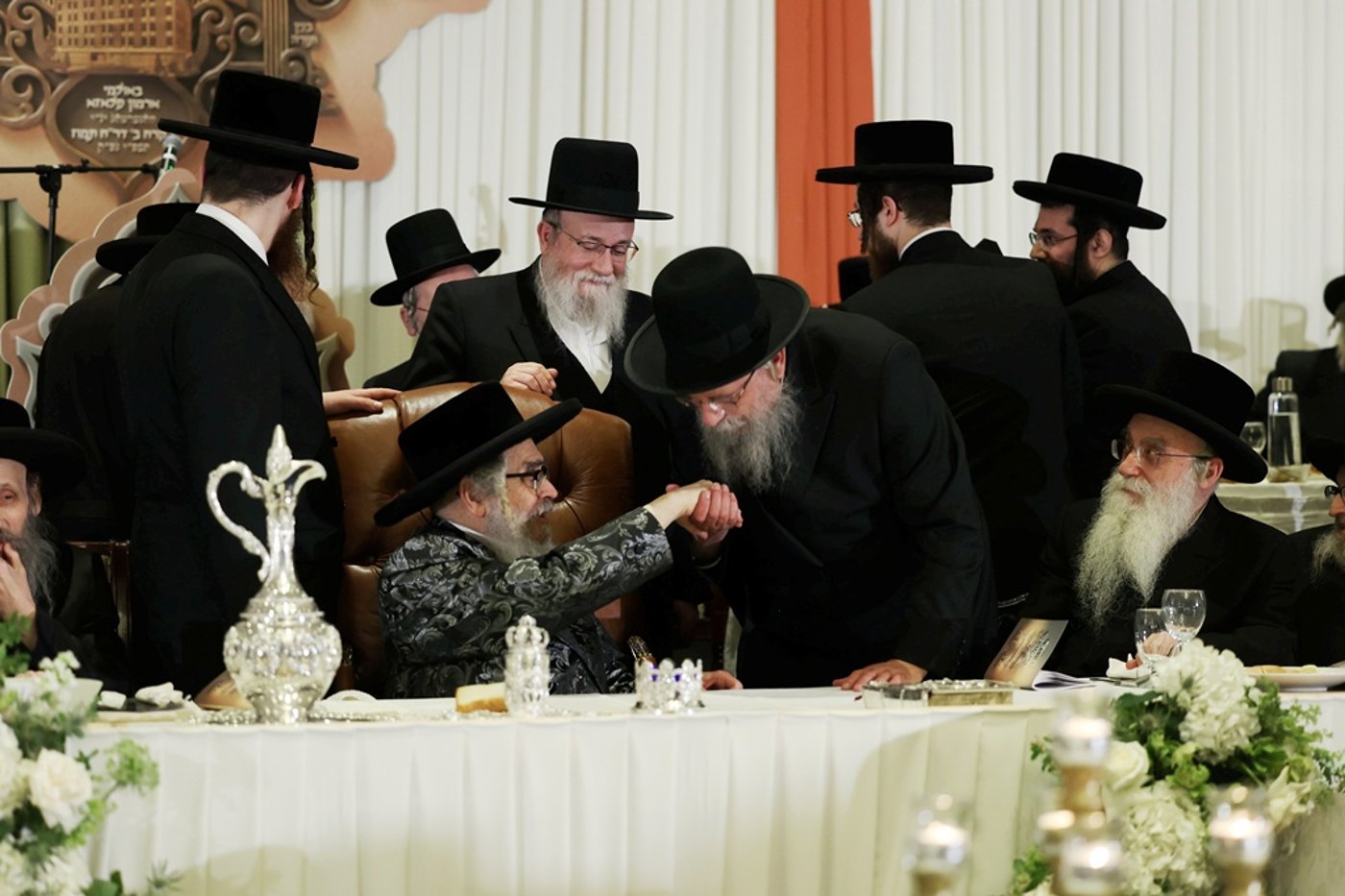 האדמו"ר מסאטמר בסיום מסכת שבת במונטריאול