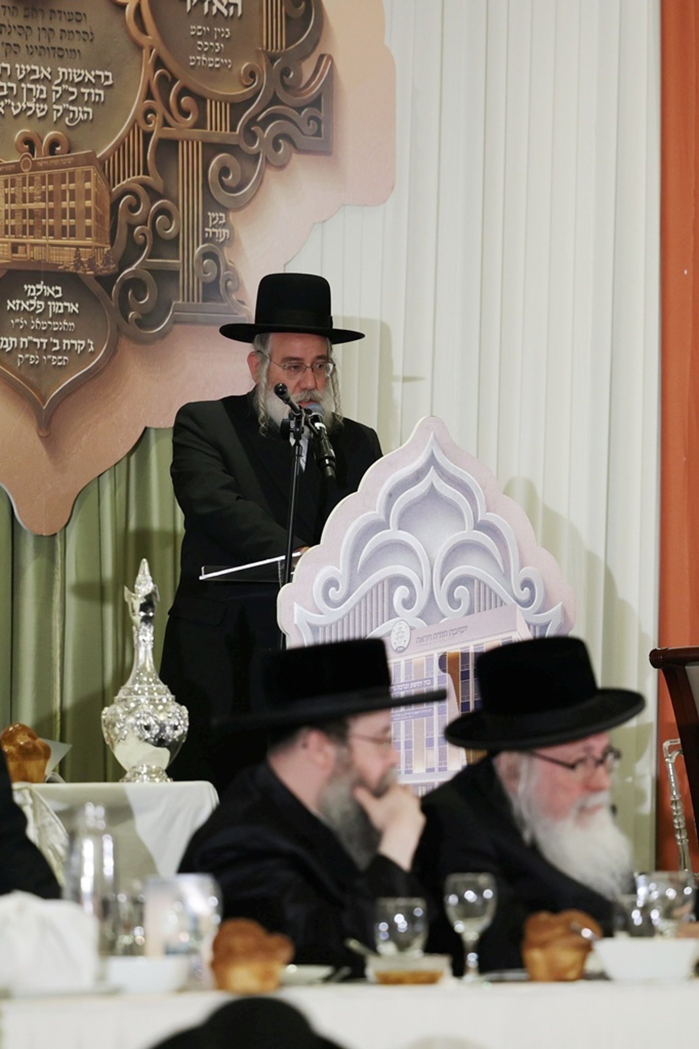 האדמו"ר מסאטמר בסיום מסכת שבת במונטריאול