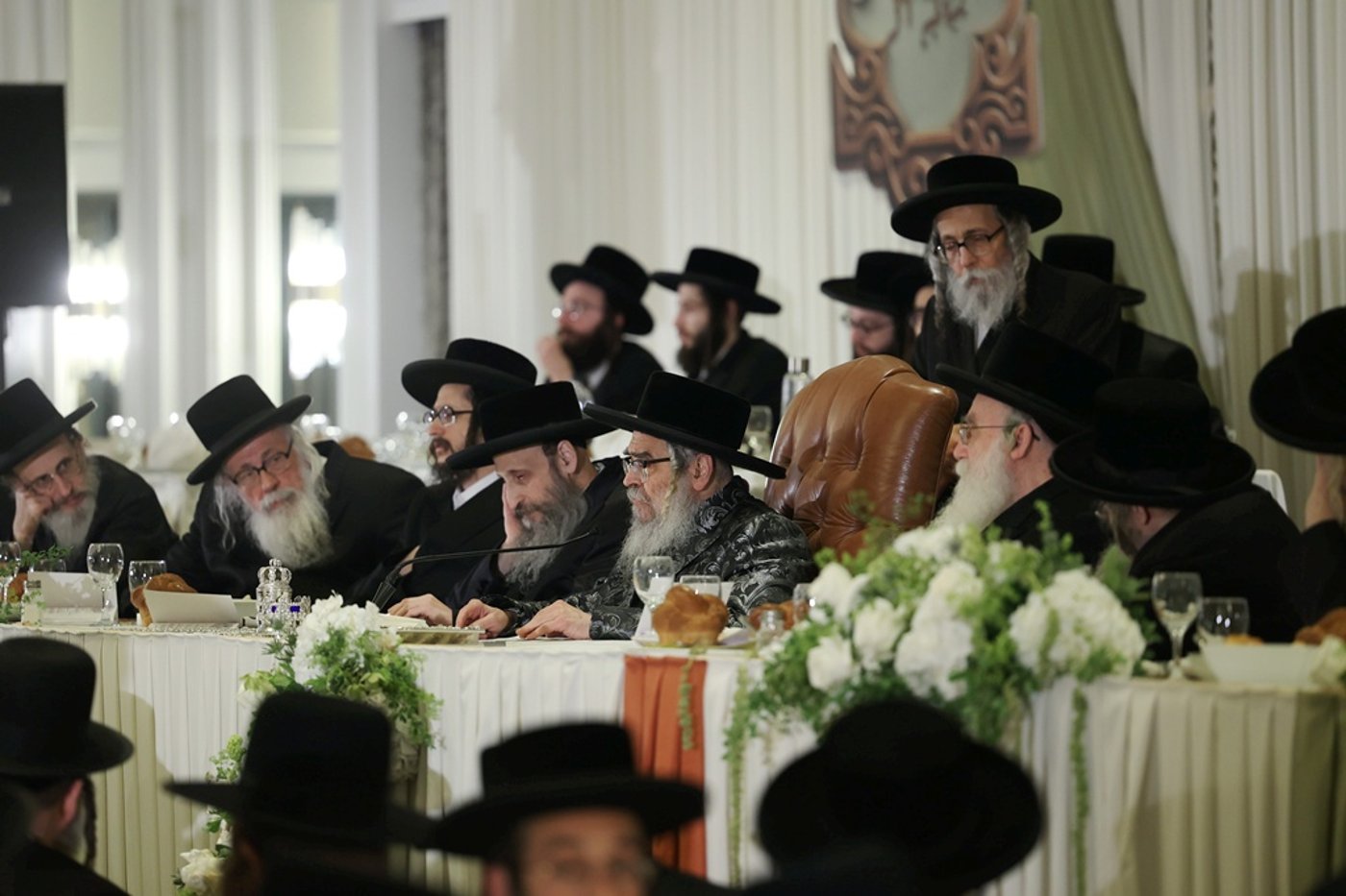האדמו"ר מסאטמר בסיום מסכת שבת במונטריאול