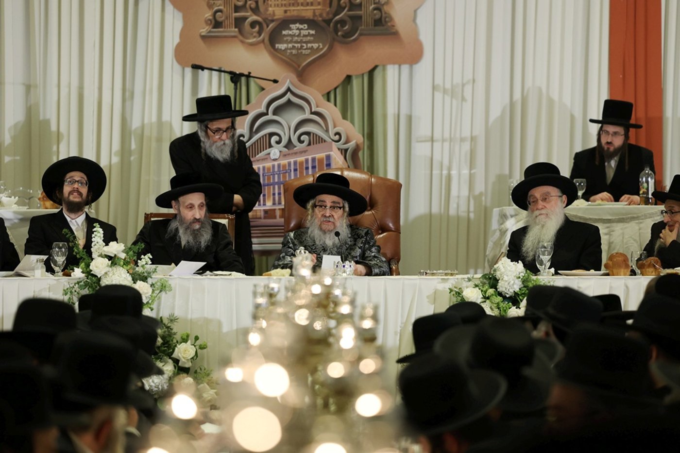 האדמו"ר מסאטמר בסיום מסכת שבת במונטריאול